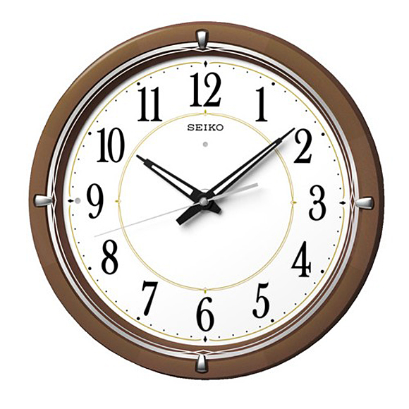 セイコー(SEIKO) 掛け時計 電波時計 アナログ 夜でも見える KX395B｜壁掛け時計販売