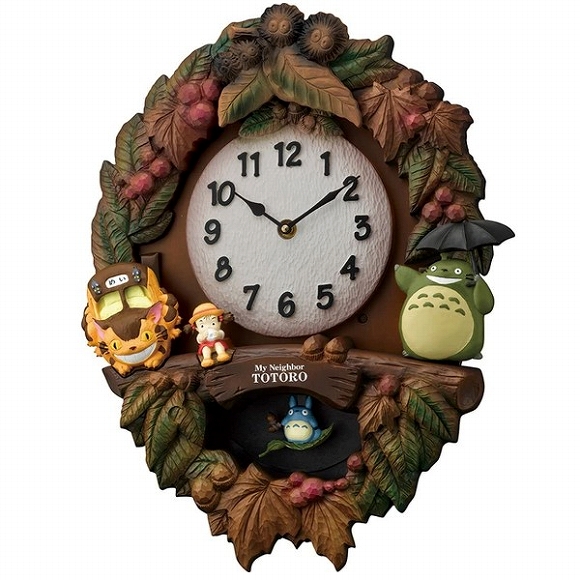 掛け時計｜リズム時計 RHYTHM からくり時計 キャラクター時計 となりの