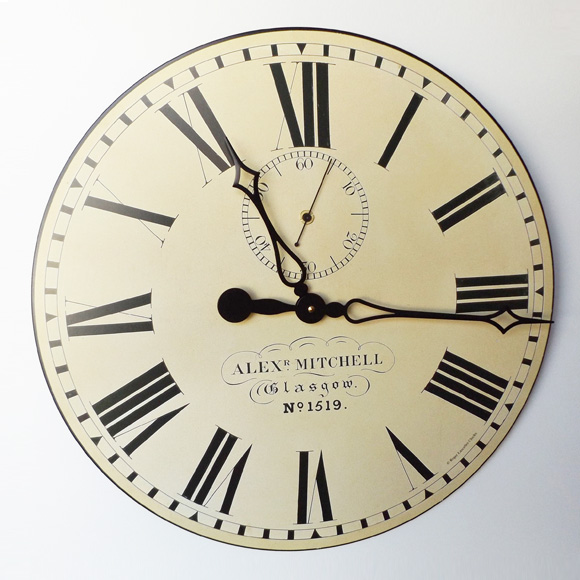 Clock world > 掛け時計 > ロジャーラッセル アナログ 掛け時計 大型