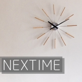 NEXTIME lNX^C ^ 58cm |v |v AiO v XC[v Ȃ É^Cv X`[ Radiant Clock Stick i` ؐ ~bhZ`[@(NT-J013)